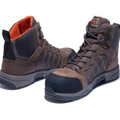 Timberland Pro Men's Payload 6" Comp Toe Work Boot- Brown- TB0A27JM214