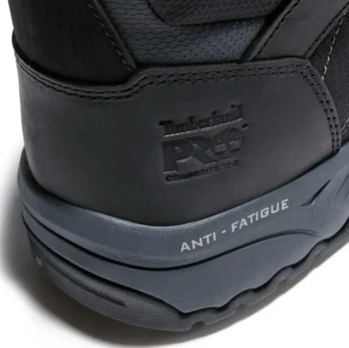 Timberland Pro Men's Payload 6" Comp Toe Work Boot- Black- TB0A27JB001