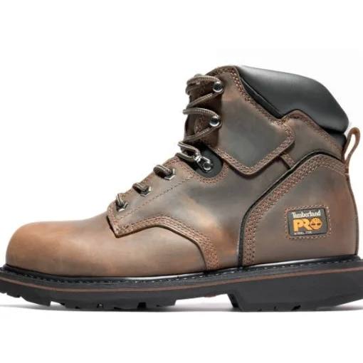 Timberland Pro Men's Pit Boss 6" ST Slip Resist Work Boot -Brown- TB133034214