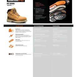 Timberland PRO Men's Pit Boss 6