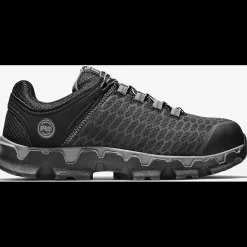 Timberland Pro Men's Powertrain Alloy Toe Sneaker Work Shoe -Black- TB1A176A001