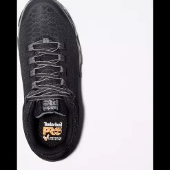 Timberland Pro Men's Powertrain Alloy Toe Sneaker Work Shoe -Black- TB1A176A001