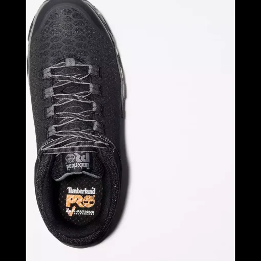 Timberland Pro Men's Powertrain Alloy Toe Sneaker Work Shoe -Black- TB1A176A001