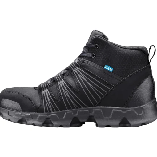 Timberland PRO Men's Powertrain Alloy Toe Mid Work Boot - TB1A11QF001