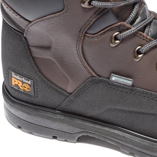 Timberland PRO Men's Powerwelt 6" Steel Toe WP Work Boot - TB147001242