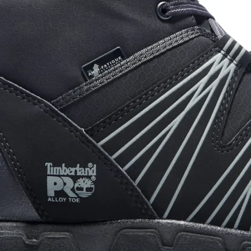 Timberland PRO Men's Powertrain Alloy Toe Mid Work Boot - TB1A11QF001