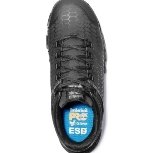 Timberland Pro Men's Powertrain Sport AT Sneaker Work Shoe -Black- TB0A1Q3F001