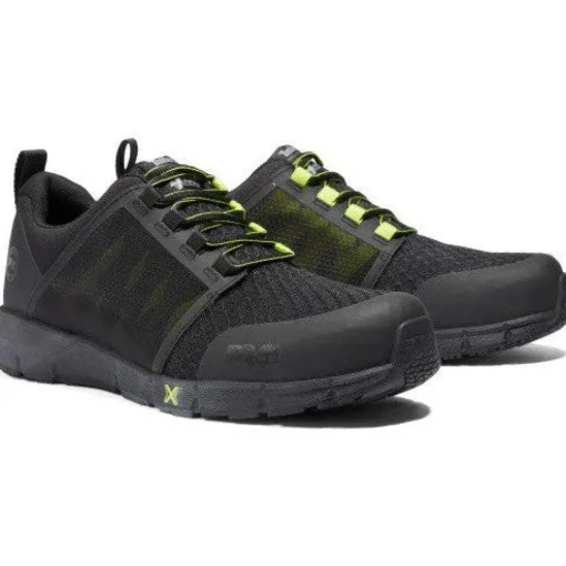 Timberland Pro Men's Radius Comp Toe Work Sneaker Shoe- Black- TB1A27X5001
