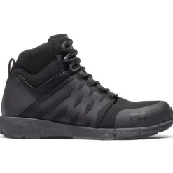 Timberland Pro Men's Radius Mid Comp Toe Work Boot- Black- TB1A28WF001