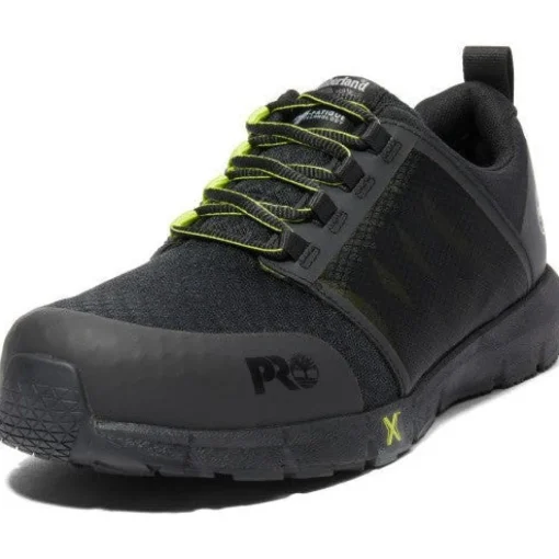 Timberland Pro Men's Radius Comp Toe Work Sneaker Shoe- Black- TB1A27X5001