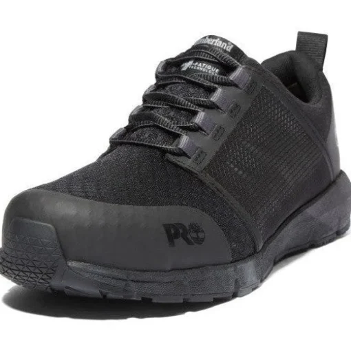 Timberland Pro Men's Radius Comp Toe Work Sneaker Shoe- Black- TB1A27W7001
