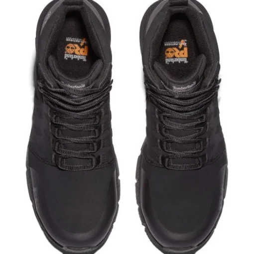 Timberland Pro Men's Radius Mid Comp Toe Work Boot- Black- TB1A28WF001