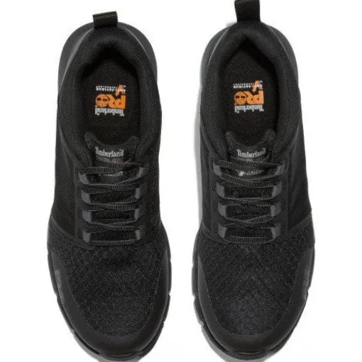 Timberland Pro Men's Radius Comp Toe Work Sneaker Shoe- Black- TB1A27W7001