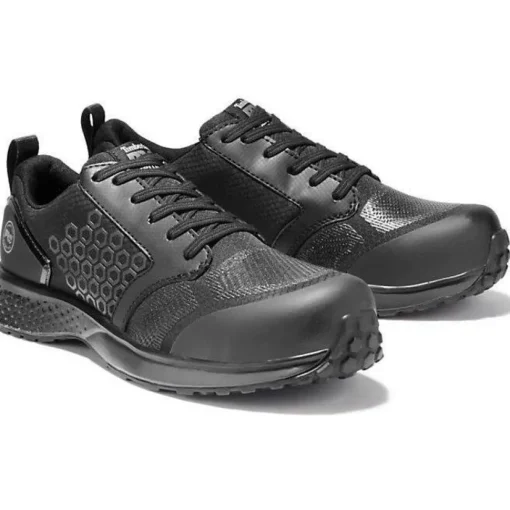 Timberland Pro Men's Reaxion Comp Toe Work Shoe- Black - TB0A1ZA2001