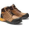 Timberland Pro Men's Reaxion Comp Toe WP Work Boot Brown TB1A1ZR1214