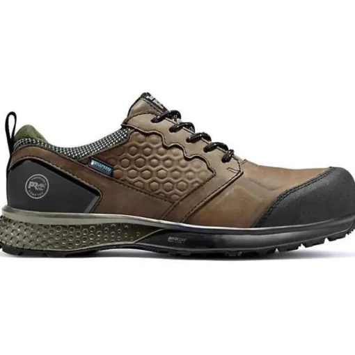 Timberland Pro Men's Reaxion Comp Toe WP Work Shoe Brown TB1A21PN214