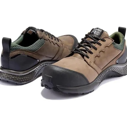 Timberland Pro Men's Reaxion Comp Toe WP Work Shoe Brown TB1A21PN214