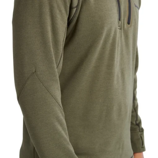 Timberland Pro Men's Reaxion 1/4 Athletic Fleece Jacket -Green- TB0A55RV369