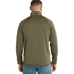 Timberland Pro Men's Reaxion 1/4 Athletic Fleece Jacket -Green- TB0A55RV369