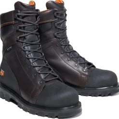 Timberland Pro Men's Rigmaster 8" Steel Toe WP Work Boot -Brown- TB195553214
