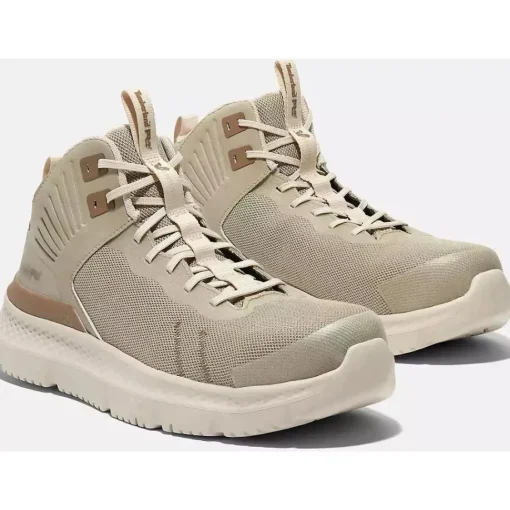Timberland Pro Men's Setra Composite Toe Work Sneaker -White- TB0A67AFEAB