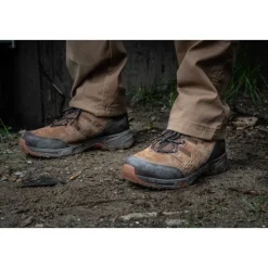 Timberland Pro Men's Switchback LT Steel Toe Work Boot- Brown- TB1A2MTA214