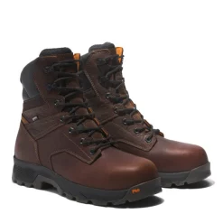 Timberland Pro Men's Titan Ev 8" Comp Toe WP Work Boot - Brown - TB0A5U4Y214