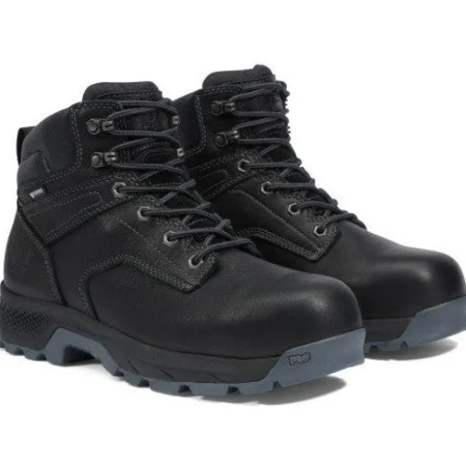 Timberland Pro Men's Titan EV 6" Comp Toe WP Work Boot- Black- TB1A42GN001
