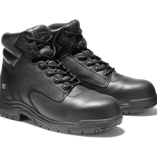 Timberland PRO Men's TiTAN 6" Comp Toe Work Boot - Black - TB150507001