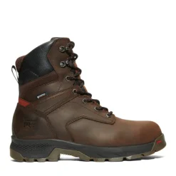 Timberland Pro Men's Titan Ev 8" Comp Toe WP 400G Work Boot- Brown- TB0A5RBP214