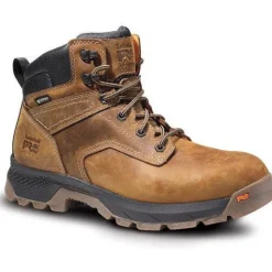 Timberland Pro Men's Titan EV 6" Soft Toe WP Work Boot- Brown- TB1A5M2T214