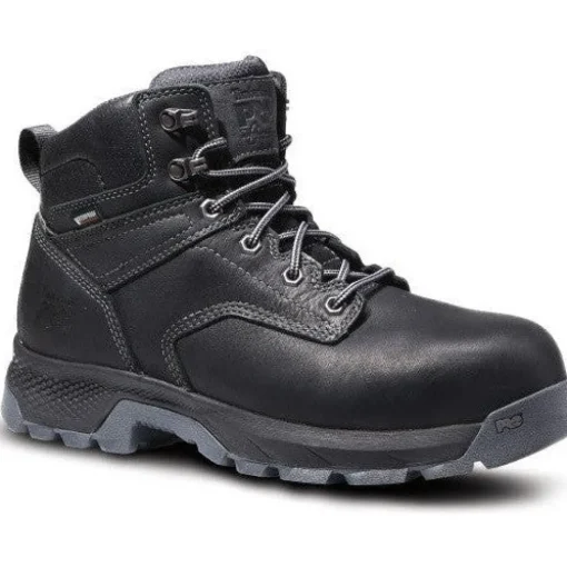 Timberland Pro Men's Titan EV 6" Comp Toe WP Work Boot- Black- TB1A42GN001