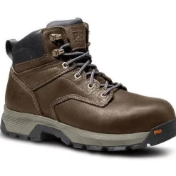 Timberland Pro Men's Titan EV 6" Comp Toe Work Boot- Brown- TB1A5NF6214