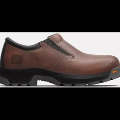 Timberland Pro Men's Titan Ev CT Slip On Work Shoe -Teak- TB0A5YC3214