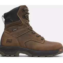 Timberland Pro Men's Titan EV 8" Comp Toe WP Work Boot -Brown- TB0A66QQEM4