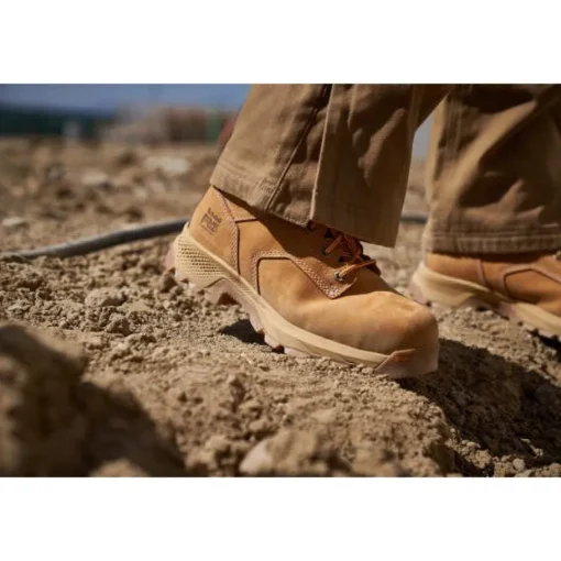 Timberland Pro Men's Titan EV 6" Soft Toe WP Work Boot- Brown- TB1A5M2T214