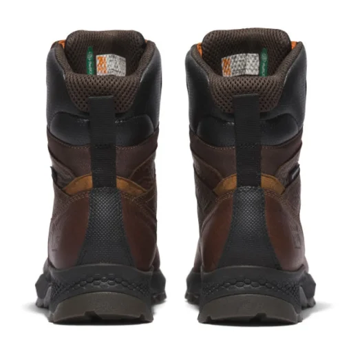 Timberland Pro Men's Titan Ev 8" Comp Toe WP Work Boot - Brown - TB0A5U4Y214