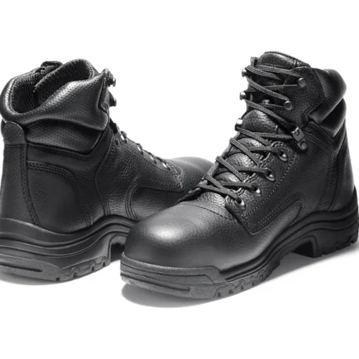 Timberland PRO Men's TiTAN 6" Alloy Toe Work Boot - Black- TB126064001