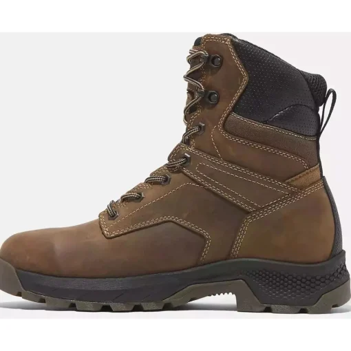 Timberland Pro Men's Titan EV 8" Comp Toe WP Work Boot -Brown- TB0A66QQEM4