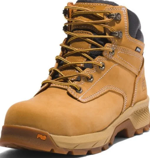 Timberland Pro Men's Titan EV 6" WP Comp Toe Work Boot Wheat - TB1A5Q82231