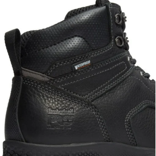 Timberland Pro Men's Titan EV 6" Comp Toe WP Work Boot- Black- TB1A42GN001