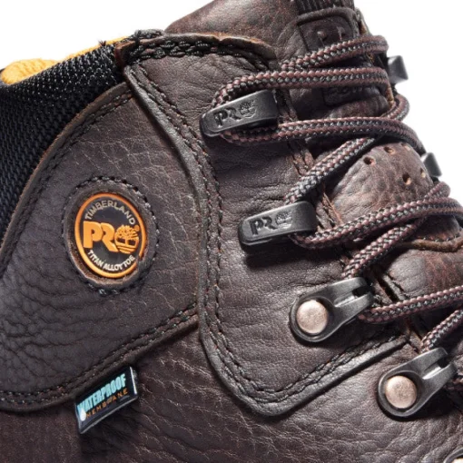 Timberland Pro Men's Titan Alloy Toe WP Slip Resist Work Boot -Brown- TB185520214