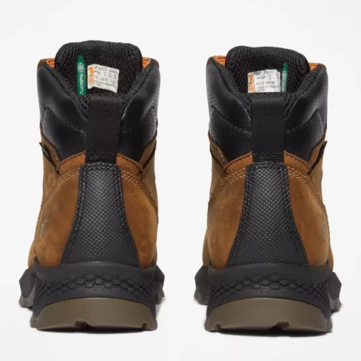 Timberland Pro Men's Titan EV 6" WP Soft Toe Work Boot -Brown- TB0A5M2T214