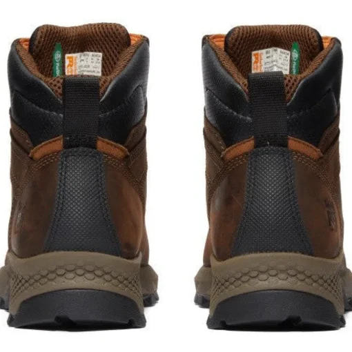 Timberland Pro Men's Titan EV 6" Comp Toe Work Boot- Brown- TB1A5NF6214