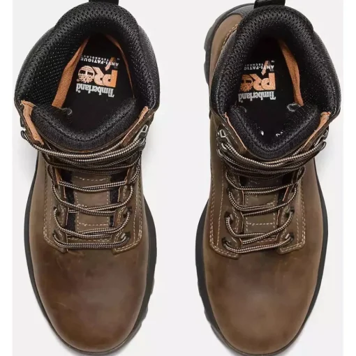 Timberland Pro Men's Titan EV 8" Comp Toe WP Work Boot -Brown- TB0A66QQEM4