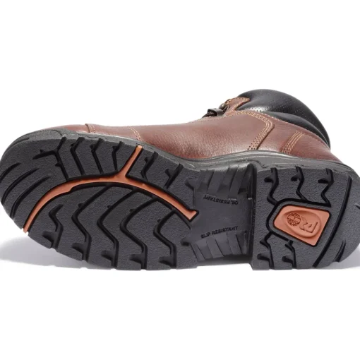 Timberland PRO Men's TiTAN 6" Alloy Toe Work Boots -Brown- TB150506242