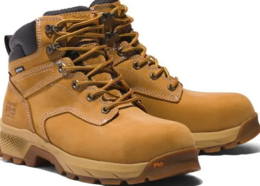 Timberland Pro Men's Titan EV 6" WP Comp Toe Work Boot Wheat - TB1A5Q82231