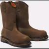 Timberland Pro Men's True Grit Comp Toe WP Work Boot -Brown- TB0A5WZB214