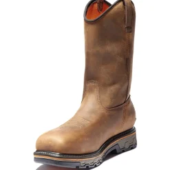 Timberland Pro Men's True Grit Comp Toe WP Pull-On Western Work Boot- TB0A24BH214