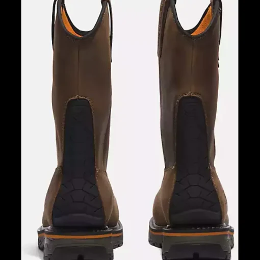 Timberland Pro Men's True Grit Comp Toe WP Work Boot -Brown- TB0A5WZB214